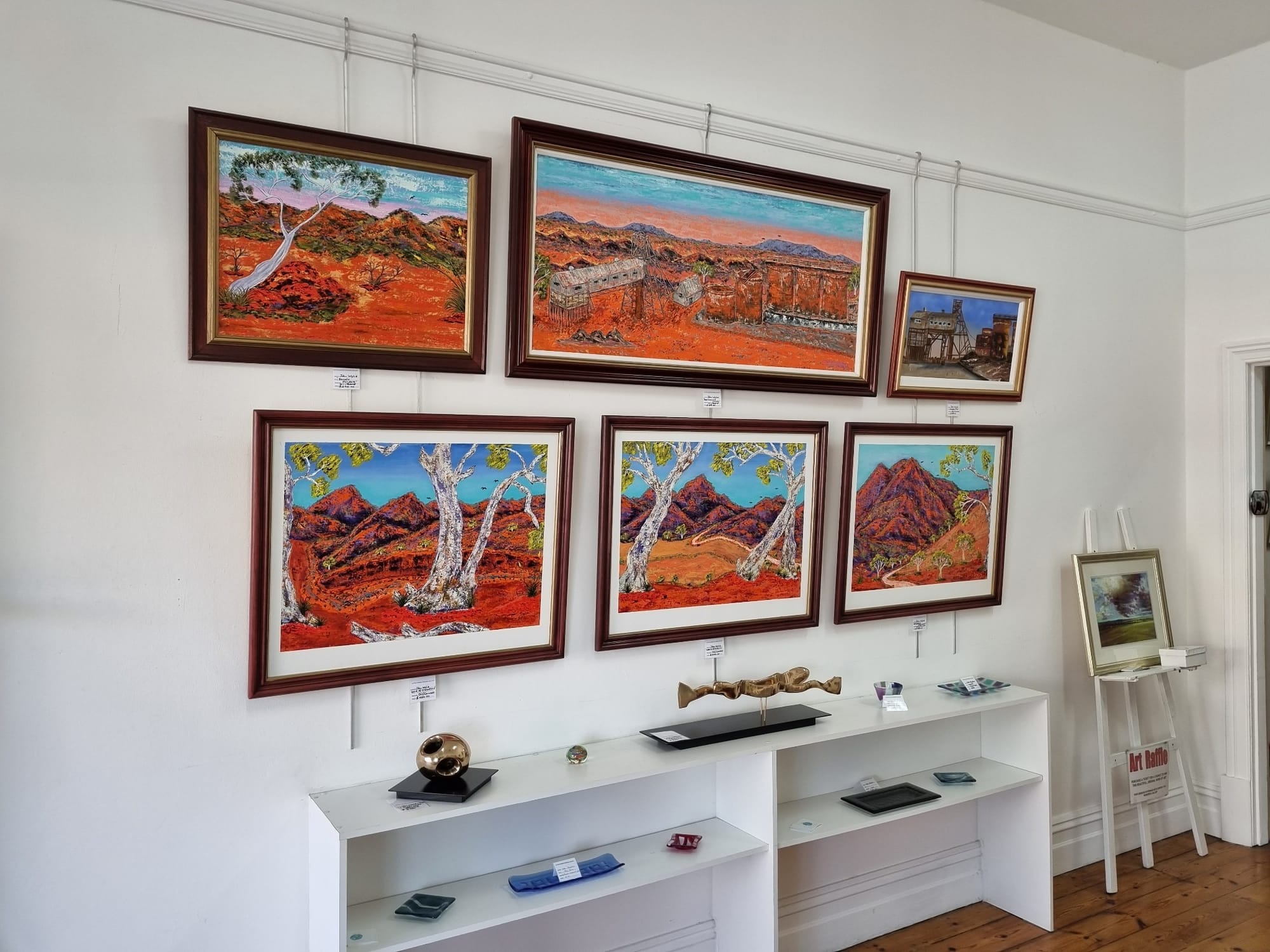 "Rowdy's" - Exhibition of outback landscapes - VHRG SA