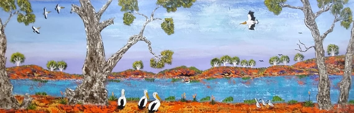 "The Land of the Pelicans"