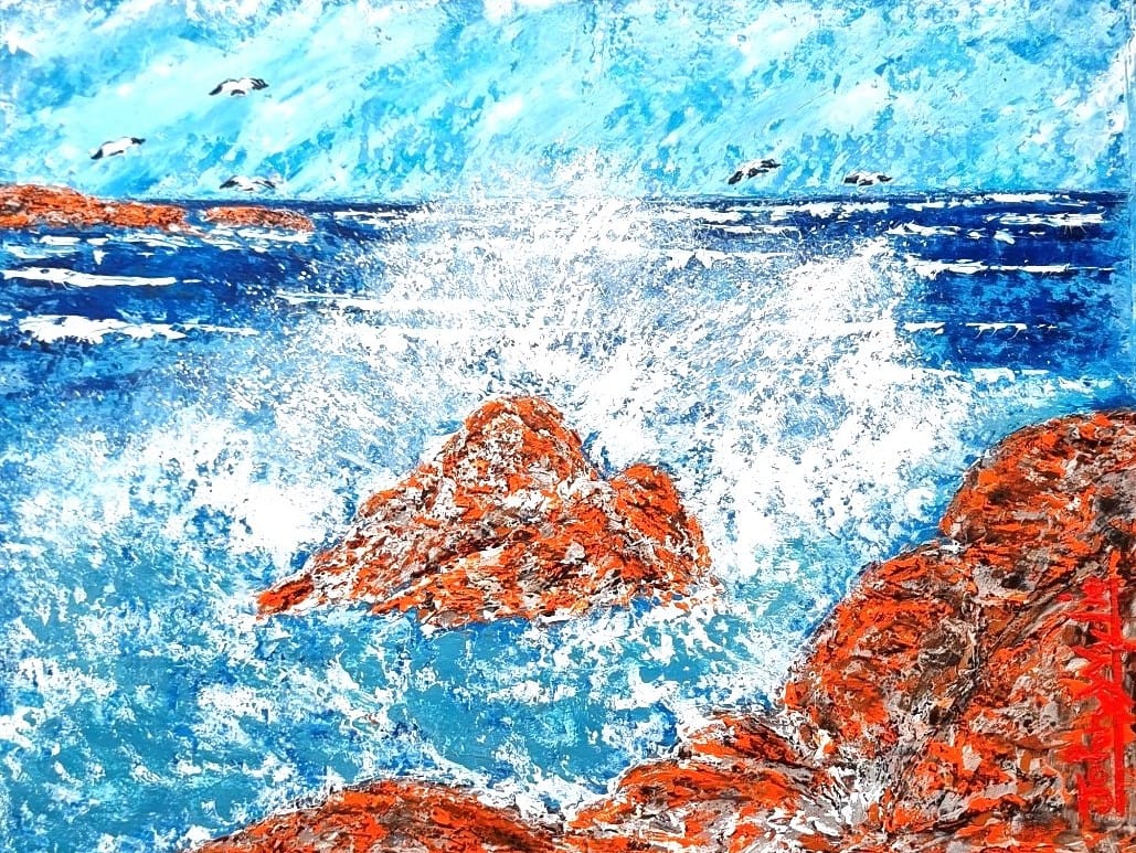 "Granite.. Lichen & Salt"