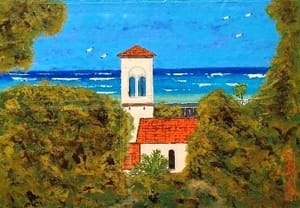"Blue Tranquil Seascape"