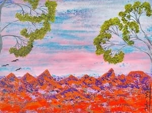 "The Outback Pinnacles"